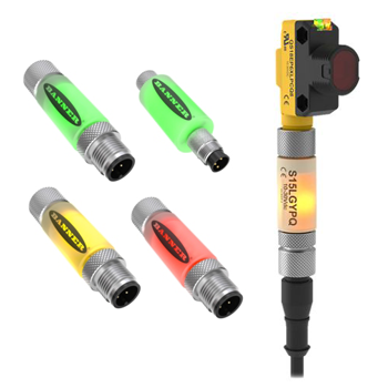 Banner Engineering S15L Series In-Line Sensor Status Indicator