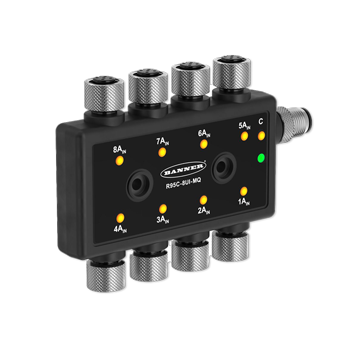Banner Engineering R95C 8-Port Analog Input to Modbus Hub