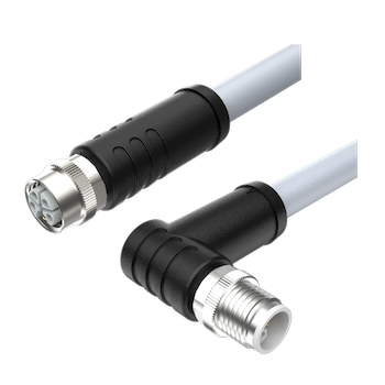 Turck M12 Power-L Code Cordsets & Receptacles