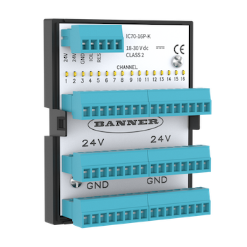 Banner Engineering IC70 Series In-Cabinet IO-Link Hub