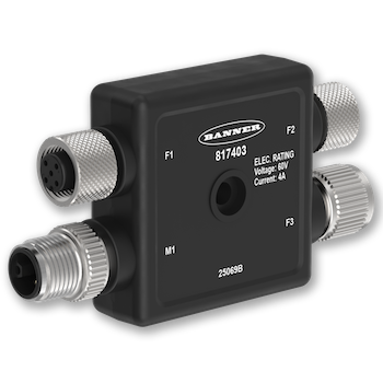 Banner Engineering R50 M12 Power Splitter