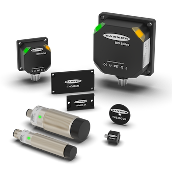 Banner Engineering High Frequency RFID Read/Write Heads and Tags